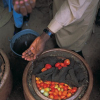 Pot-in-pot cooler, food storage